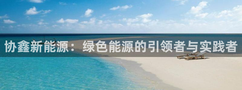 新宝gg玩法:协鑫新能源:绿色能源的引领者与实践者