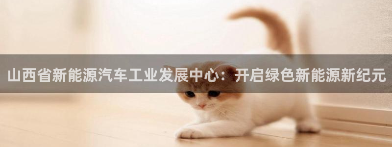 新宝gg登陆新:山西省新能源汽车工业发展中心:开启绿色新能源