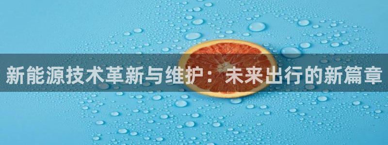新宝gg待遇:新能源技术革新与维护:未来出行的新篇章